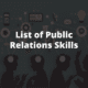 pr skills