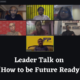 How to be future ready