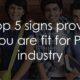 Fit for PR industry