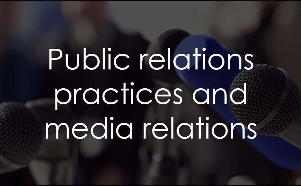 Public relations practices