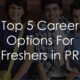 Career Options in Public Relations