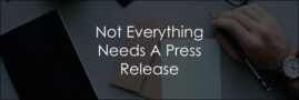 press release