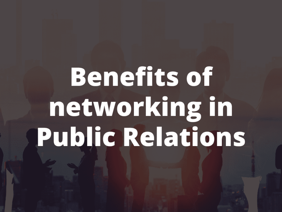 networking in Public Relations