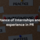 internships in pr