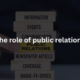 role of public relations